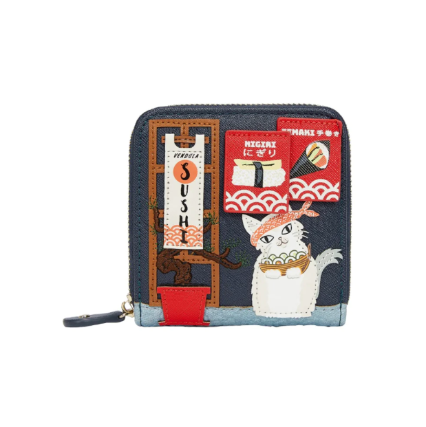 PREORDER Vendula Sushi Blue Edition Square Wallet