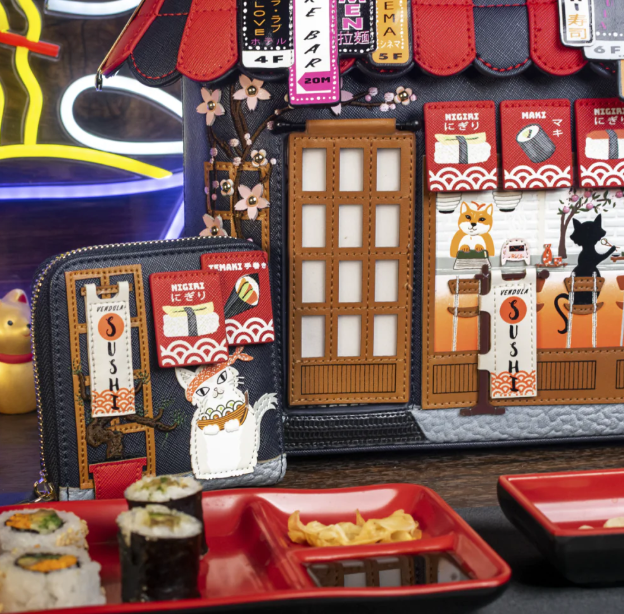 PREORDER Vendula Sushi Blue Edition Square Wallet