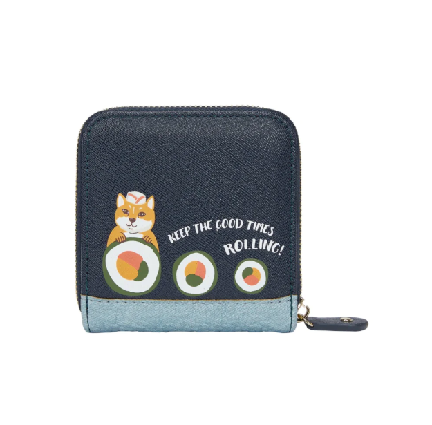 PREORDER Vendula Sushi Blue Edition Square Wallet