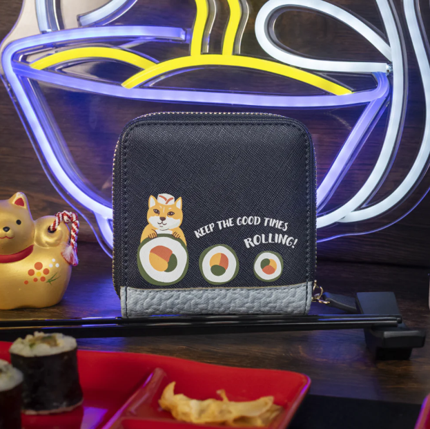 PREORDER Vendula Sushi Blue Edition Square Wallet