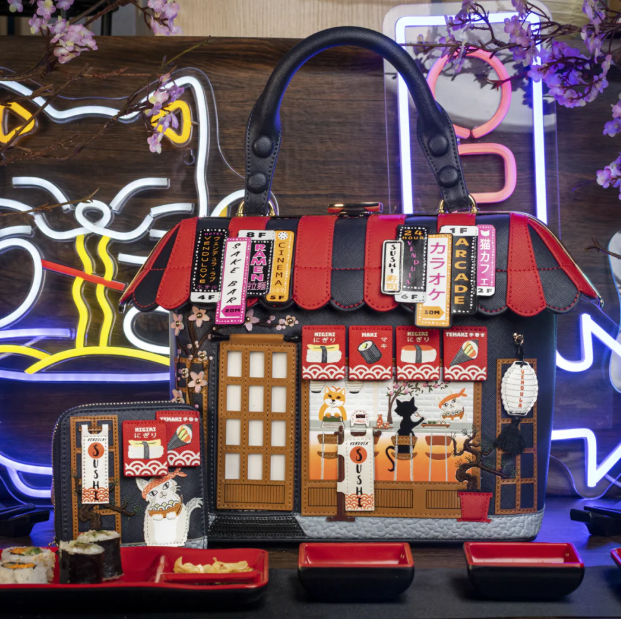 PREORDER Vendula Sushi Blue Edition Square Wallet