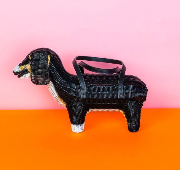Wicker Darling Snag the Midi Sausage Dog