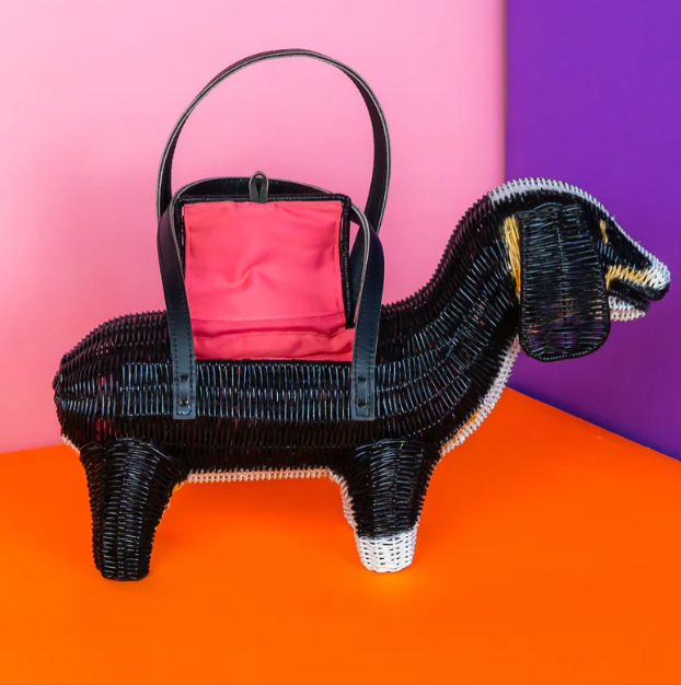 Wicker Darling Snag the Midi Sausage Dog