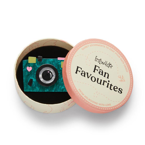 Erstwilder Fan Favs Snap Happy Sally Brooch