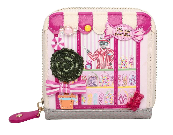 Vendula The Old Sweet Shop Square Wallet