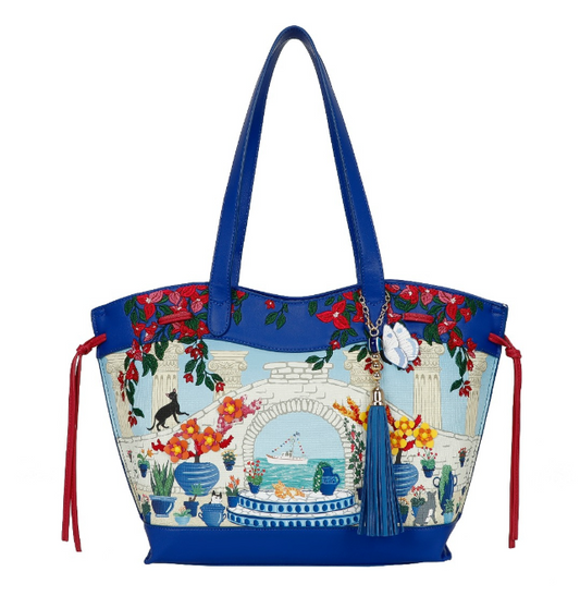 Vendula Gardens of the World Greece Stella Tote Bag