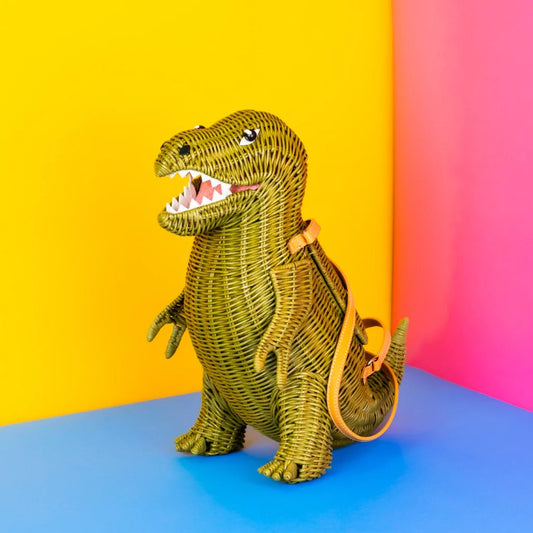 Wicker Darling Sue the T Rex Bag