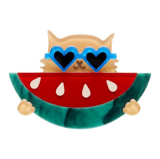 Erstwilder Fan Favs Sunnies and Seeds Brooch