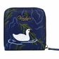 Vendula Animal Park Black Swan Square Wallet