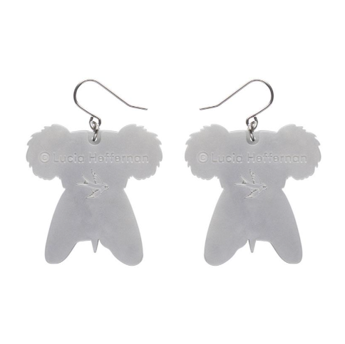 Erstwilder Lucia The Sweetest Koala Drop Earrings