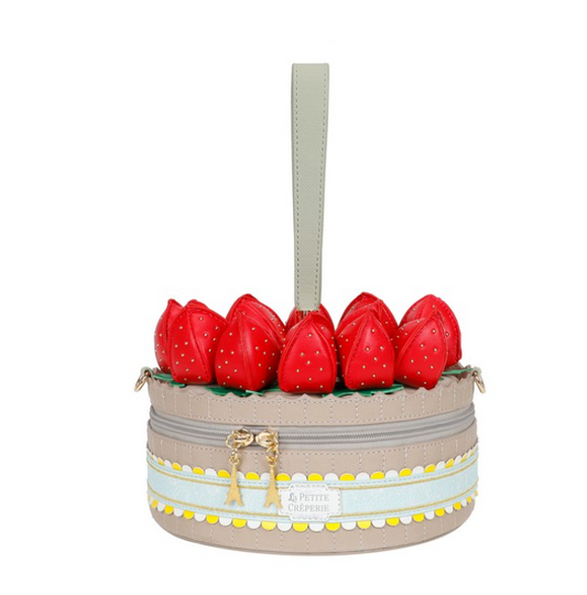 Vendula La Petite Creperie Strawberry Tarte Bag