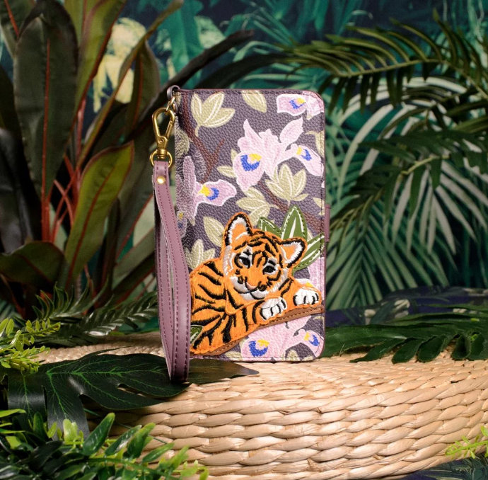 Vendula Animal Park Tiger Universal Flip Phone Case