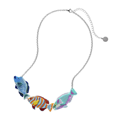 Erstwilder Great Barrier Reef Time For School Necklace