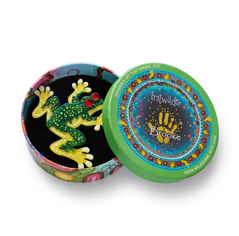 Erstwilder Brooke Sutton Tjawan Ritjinguthinha Brooch