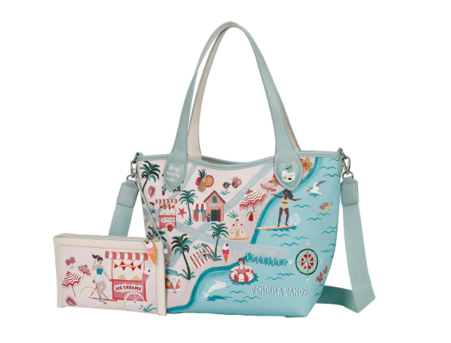 Vendula Sands Reversable Tote and Pouch