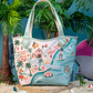 Vendula Sands Reversable Tote and Pouch