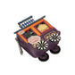 Vendula Skelecats Ghost Train Coin Purse