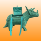 Wicker Darling Mary the Triceratops