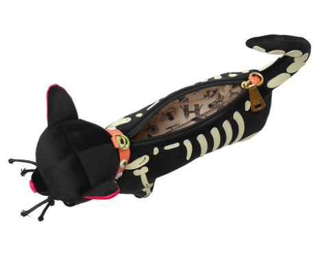 Vendula I Scream Parlour Skeleton Vinnie the Cat Bag