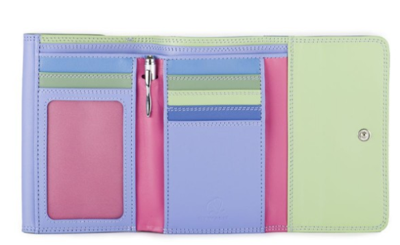 Mywalit Double Flap Wallet Viola