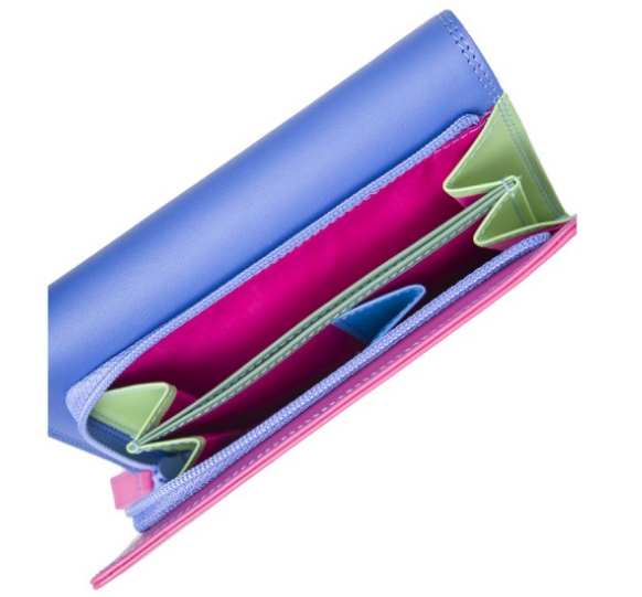 Mywalit Large Tri Fold Wallet Viola