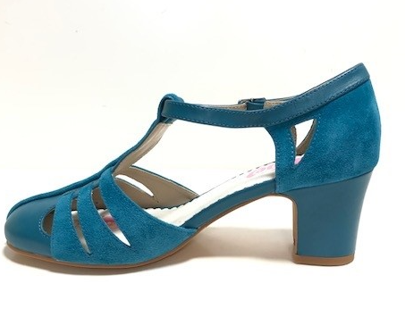 The Vibe is Glamour in Petrol – Shoe Fun1