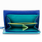 Mywalit Medium Tri Fold with Outer Zip Purse Seascape