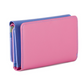 Mywalit Medium Tri Fold with Outer Zip Purse Viola