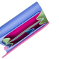 Mywalit Medium Tri Fold with Outer Zip Purse Viola