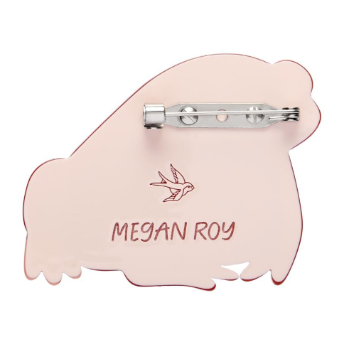 Erstwilder Megan Roy Haunted at Heart Warts And All Brooch