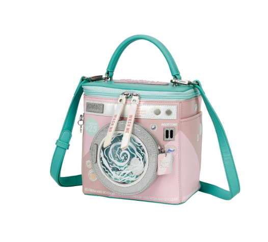 Vendula Bubble Cats Laundromat Washer Dryer Bag
