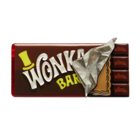 Erstwilder Winning Wonka Bar Brooch