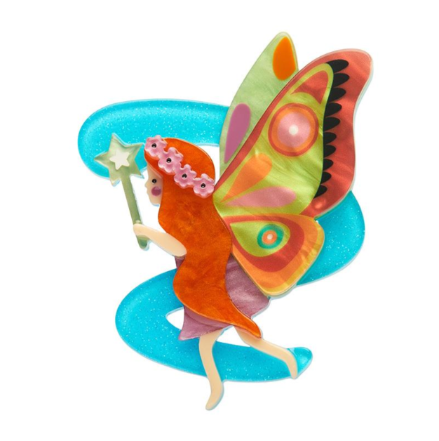 Erstwilder Pete Cromer Fairy Tales Wishful Thinking Brooch
