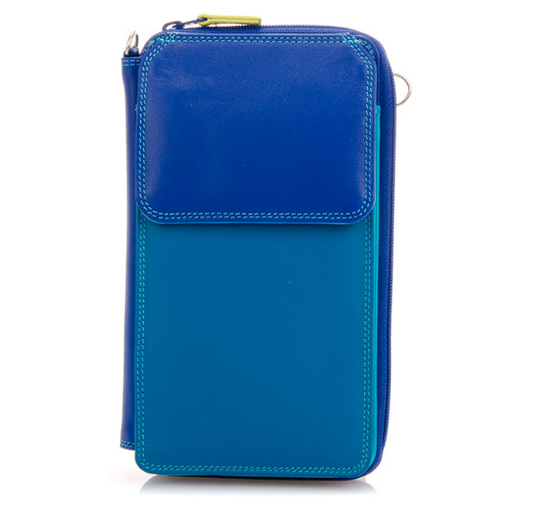 Mywalit XL Phone Mega Purse with Detachable Strap Seascape