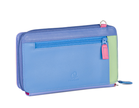 Mywalit XL Phone Mega Purse with Detachable Strap Viola