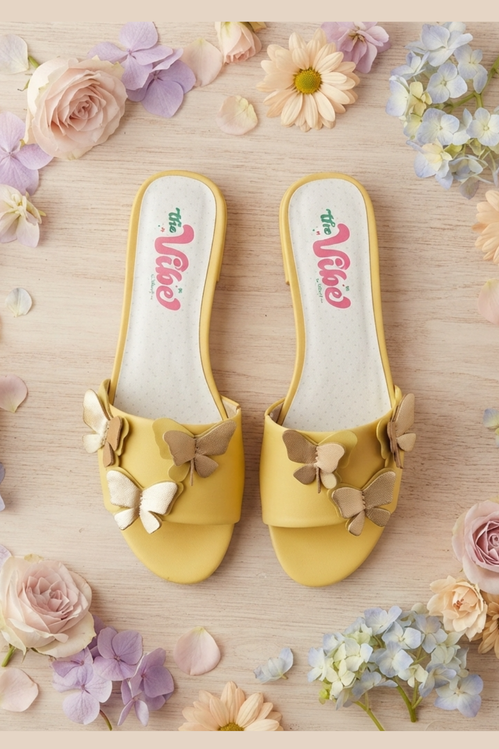 The Vibe is Social Butterfly in Pale Banana