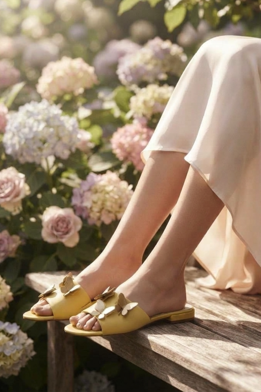 The Vibe is Social Butterfly in Pale Banana