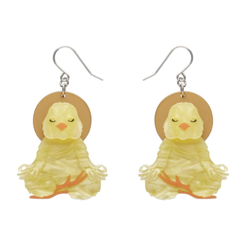 Erstwilder Lucia The Yoga Chick Drop Earrings