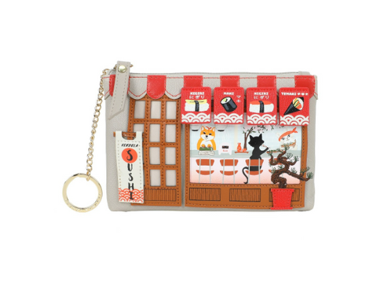 PREORDER Vendula Sushi Grey Edition Key Coin Purse