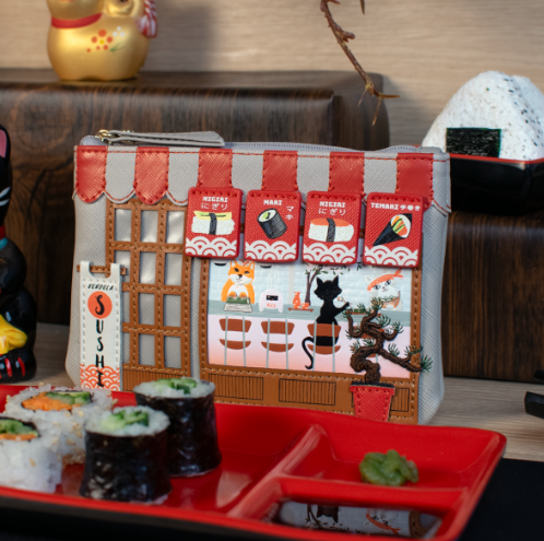 PREORDER Vendula Sushi Grey Edition Key Coin Purse