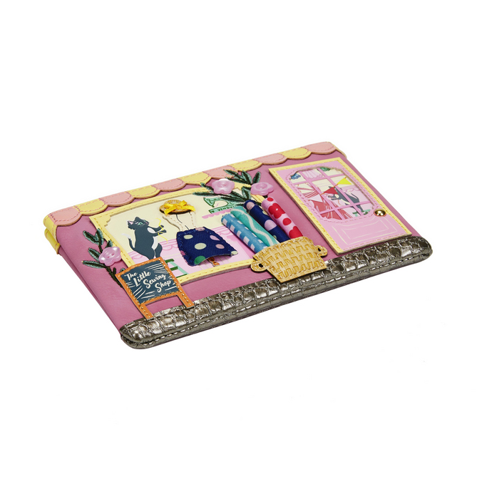 Vendula Sewing Shop Raspberry Edition Zipper Coin Purse