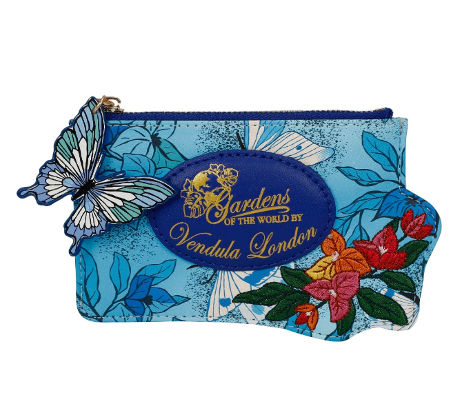 Vendula Gardens of the World Greece Zipper Card Coin Purse