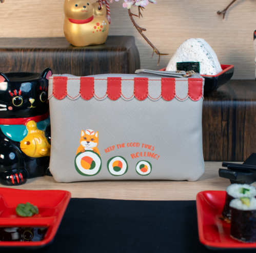 PREORDER Vendula Sushi Grey Edition Key Coin Purse
