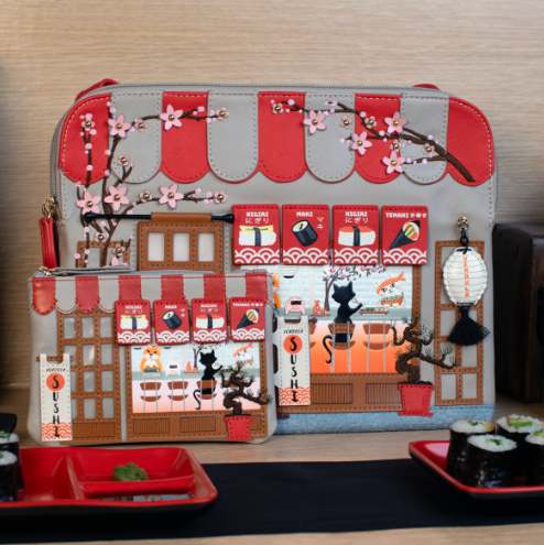 PREORDER Vendula Sushi Grey Edition Key Coin Purse