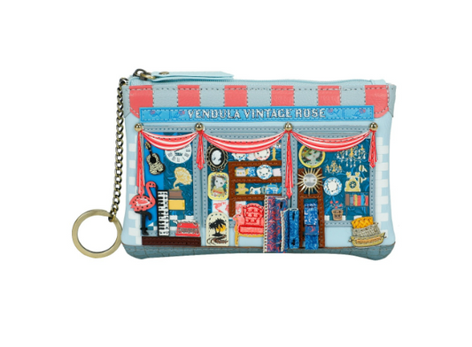 Vendula Vintage Rose Key Coin Purse