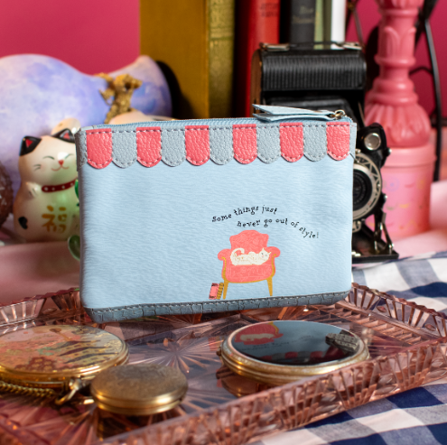 Vendula Vintage Rose Key Coin Purse