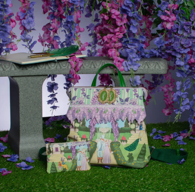 Vendula Regency Gardens Zipper Coin Purse