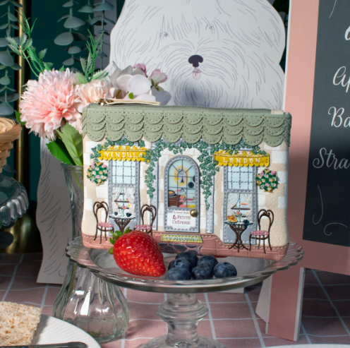 Vendula La Petite Creperie Key Coin Purse
