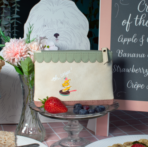 Vendula La Petite Creperie Key Coin Purse