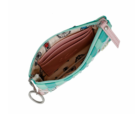 Vendula Bubble Cats Laundromat Coin Purse